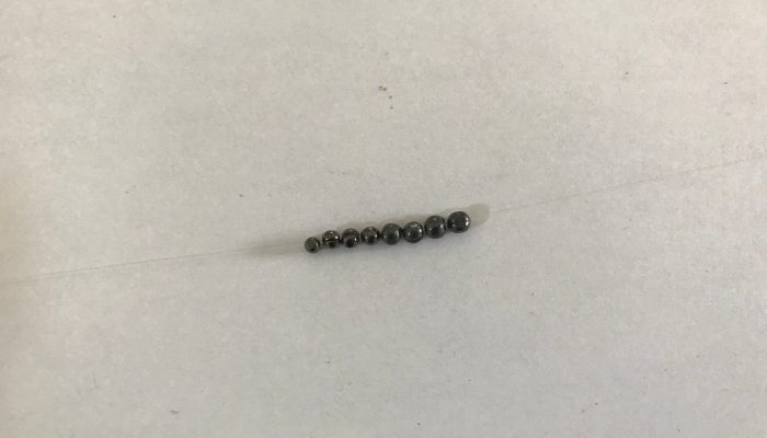 plombee-groupee-montage-ligne image plombée terminée